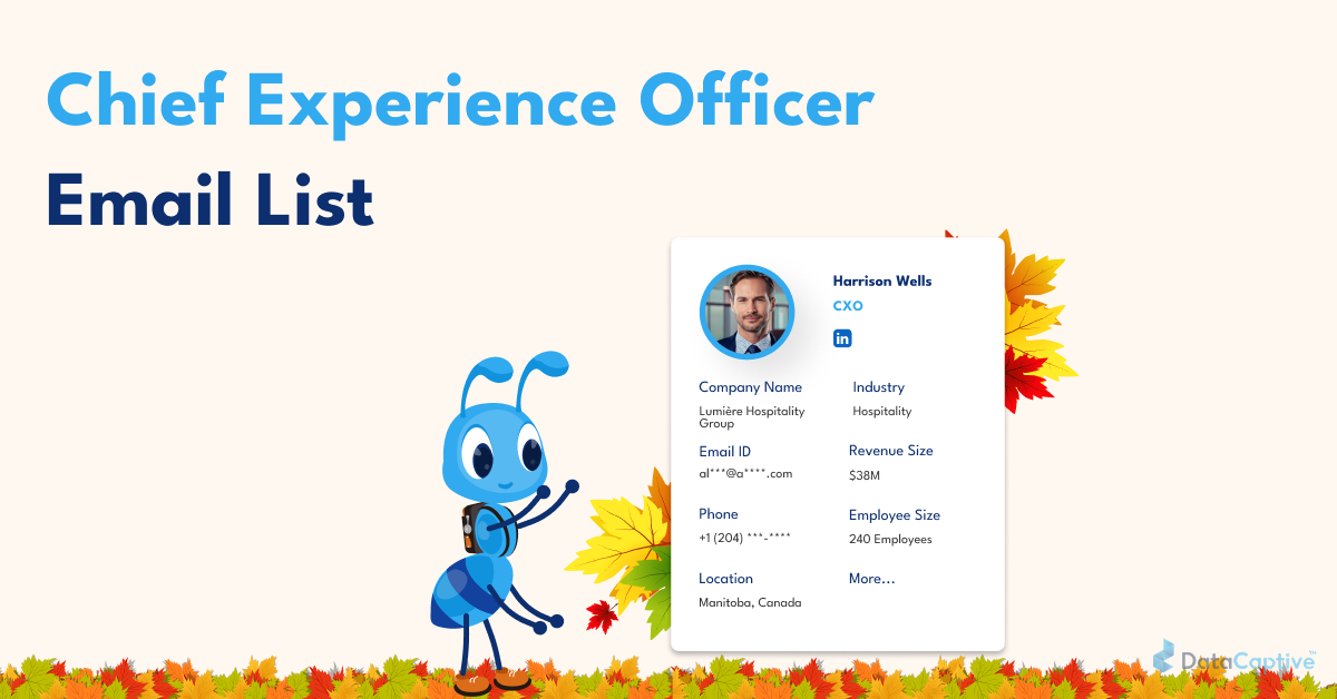 CXO Email List | 100% Verified Executive Contacts