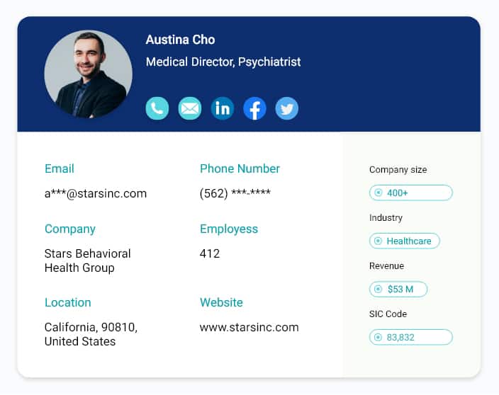 Psychiatrist Email Database