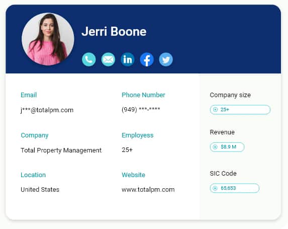 property manager mailing addresses
