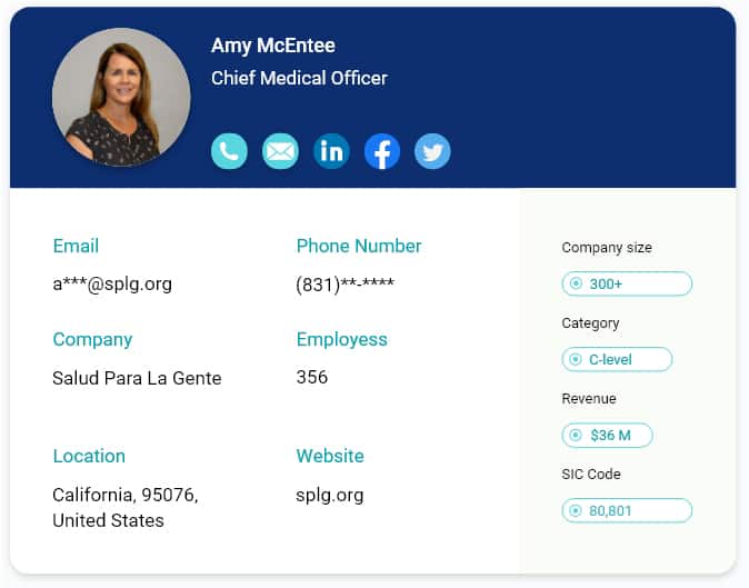 Chief Medical Officer Email Database
