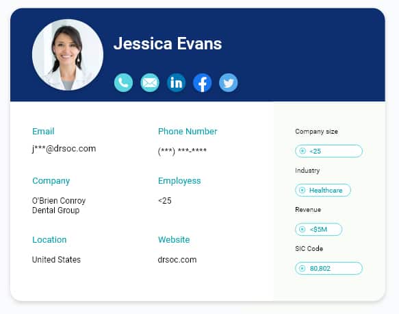 Dental hygienists email address list
