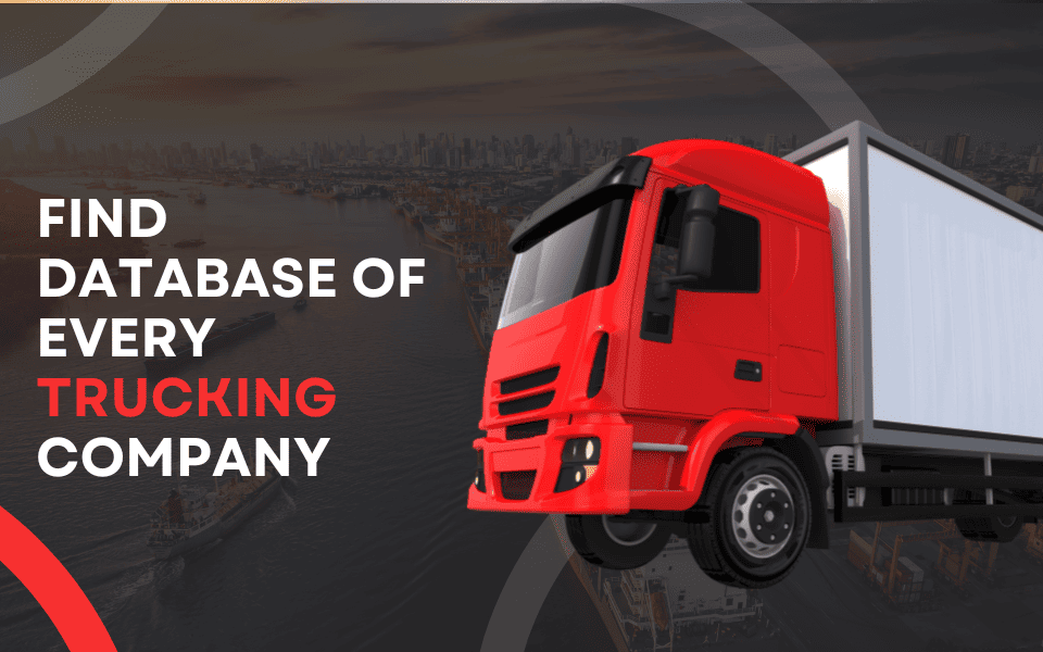 database of trucking company