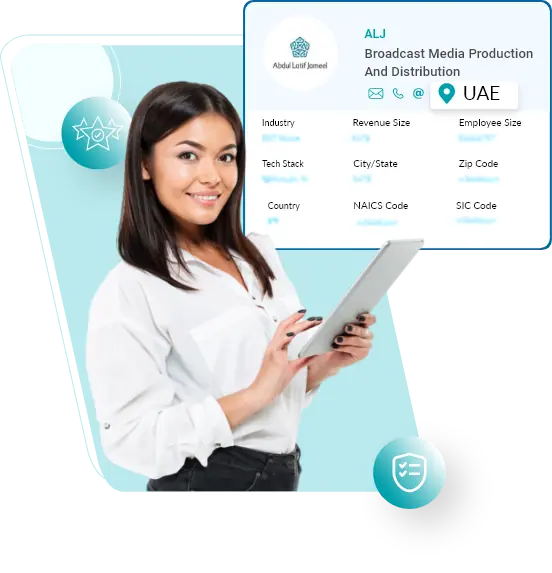 companies in UAE with email addresses