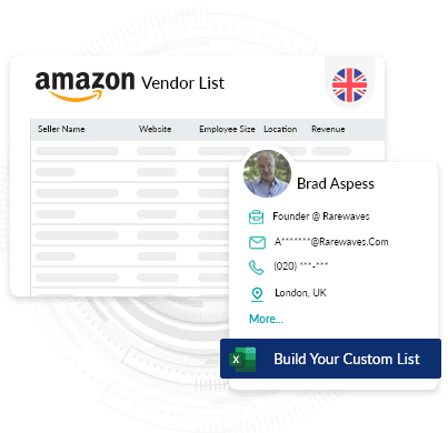 UK Amazon Vendors Database