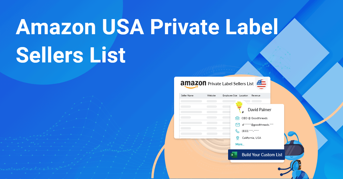 USA Amazon Private Label Sellers Database | 25K+ Contacts