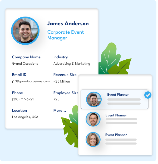 Event Planners Email List Sample