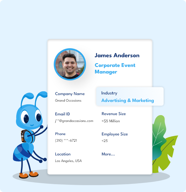Industry Email List Sample