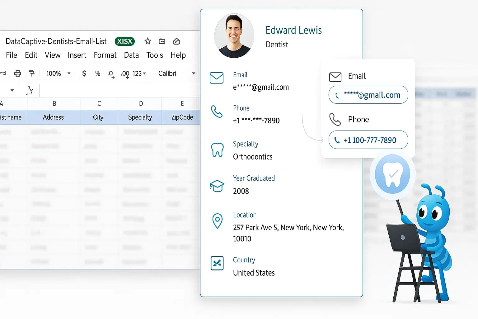 Dentists Email List Sample