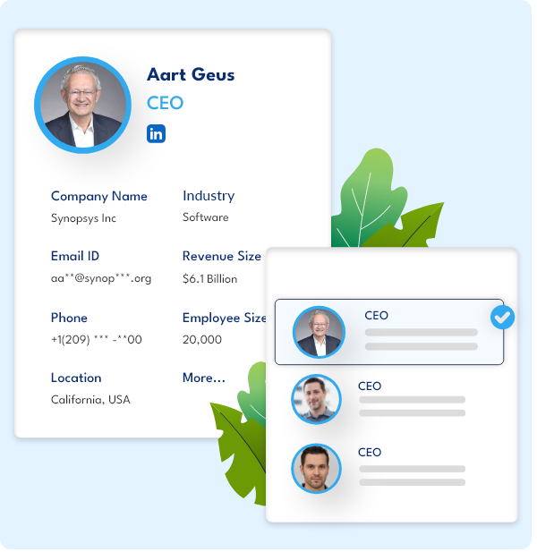 CEO Email Lists Sample