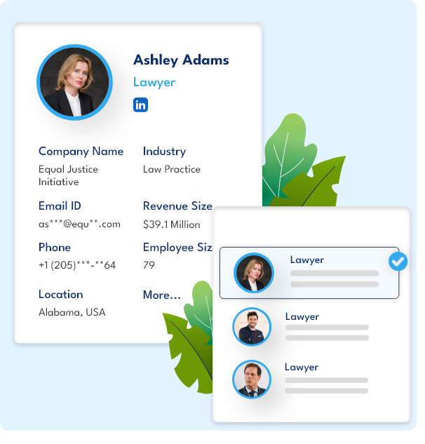 Lawyers Email List Sample