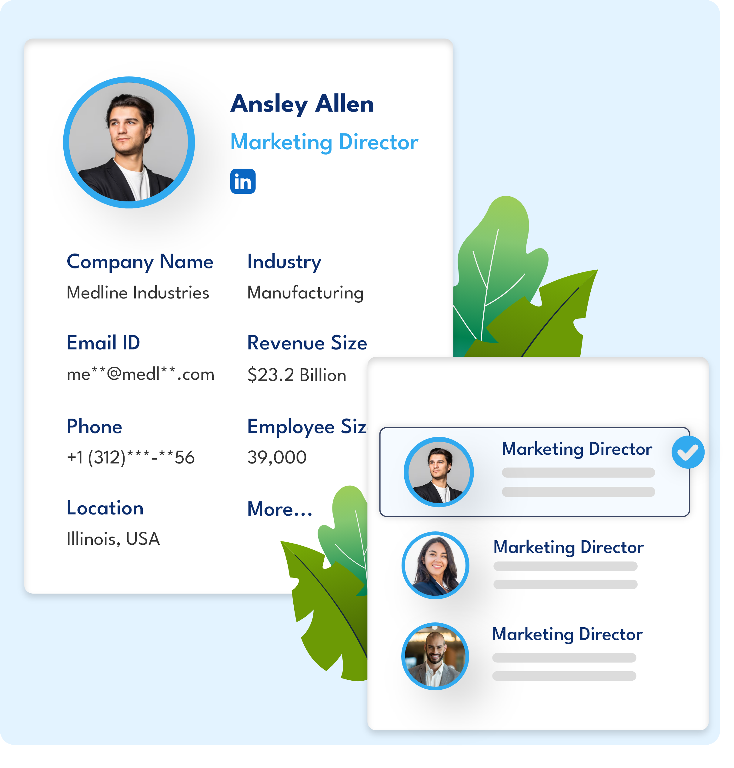 Sample Data of Marketing Directors Email List