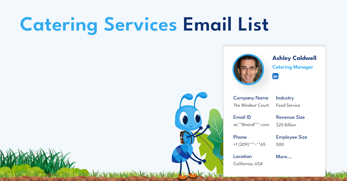 free download | catering wedding brand email service,... Catering Services Email List | Caterers Mailing List