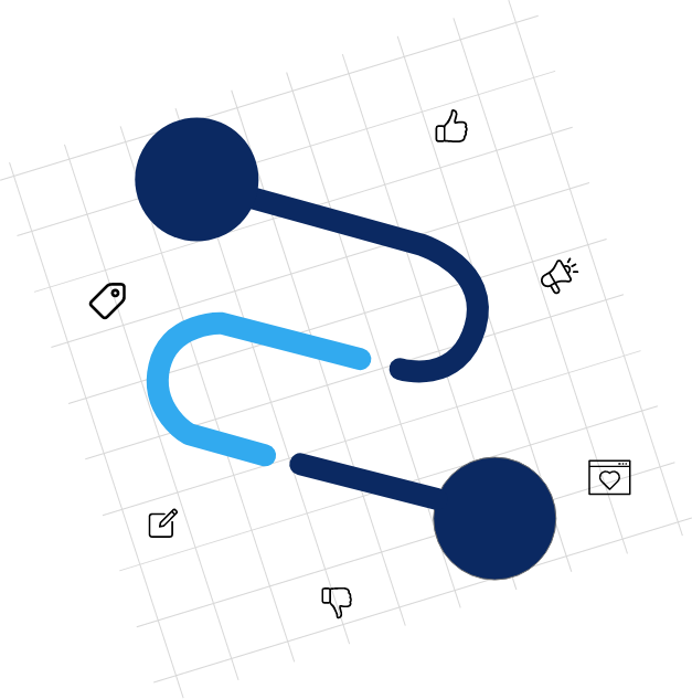 Graphic Disconnected GTM Line