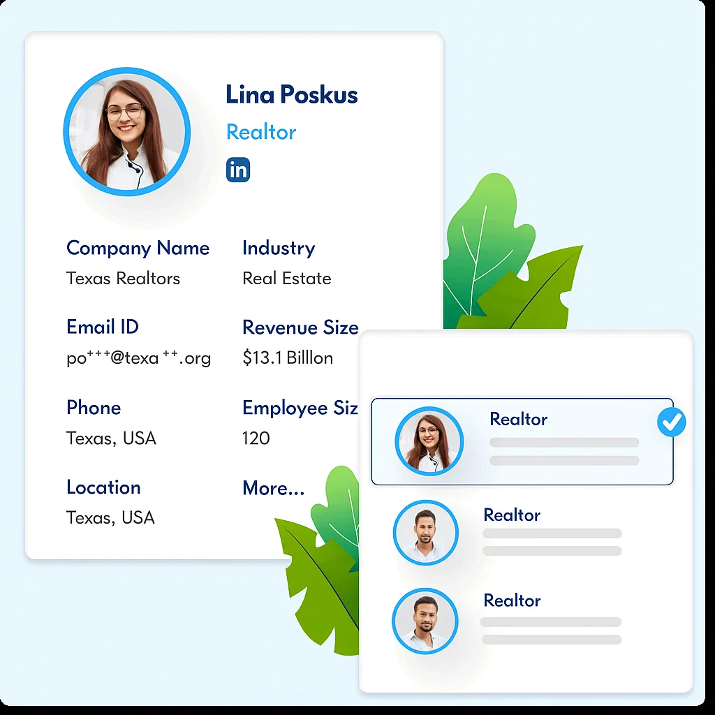 Texas Realtors Email List Sample