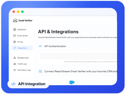 email verifier API integration