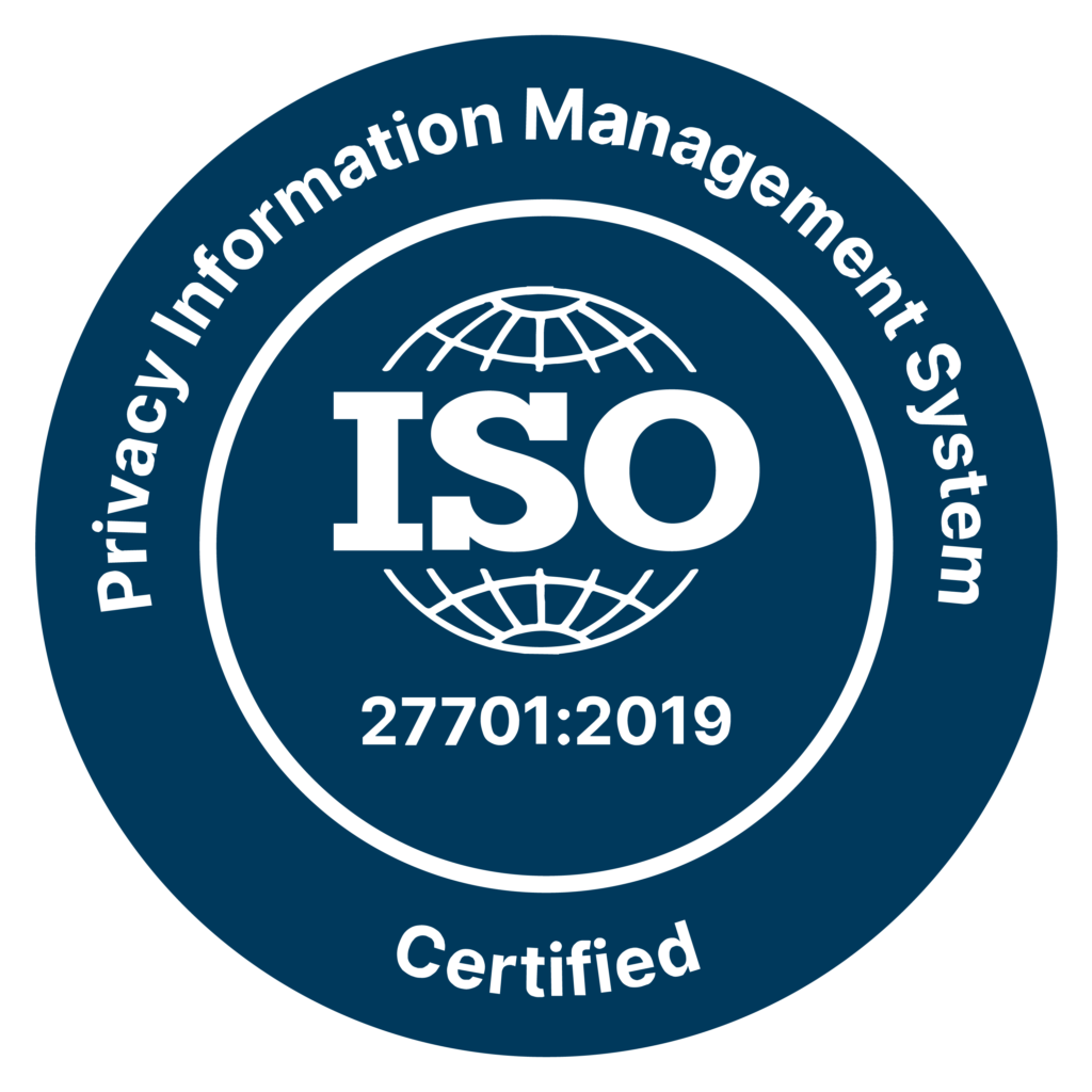 DataCaptive's ISO 27001 Compliant Badge