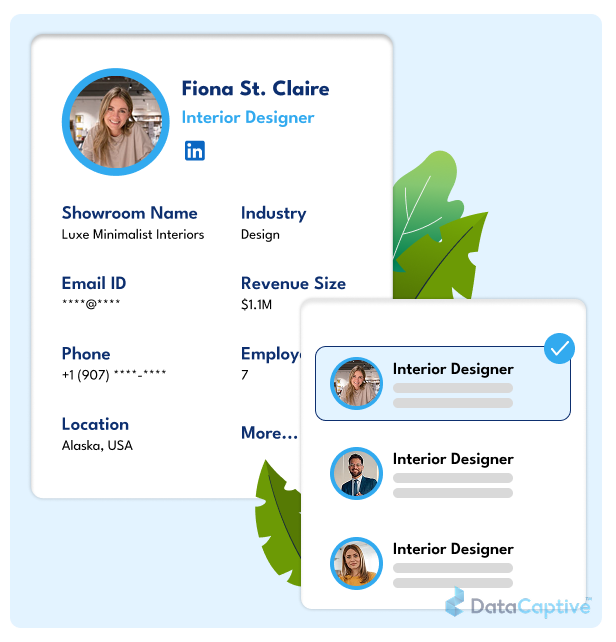 Interior Designers Email List | 43K+ Verified Contacts