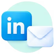 Direct mail combined with LinkedIn outreach